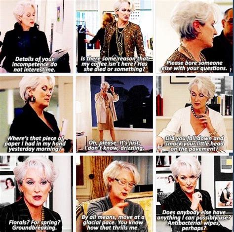 the devil wears prada best quotes|devil wears prada miranda priestly.